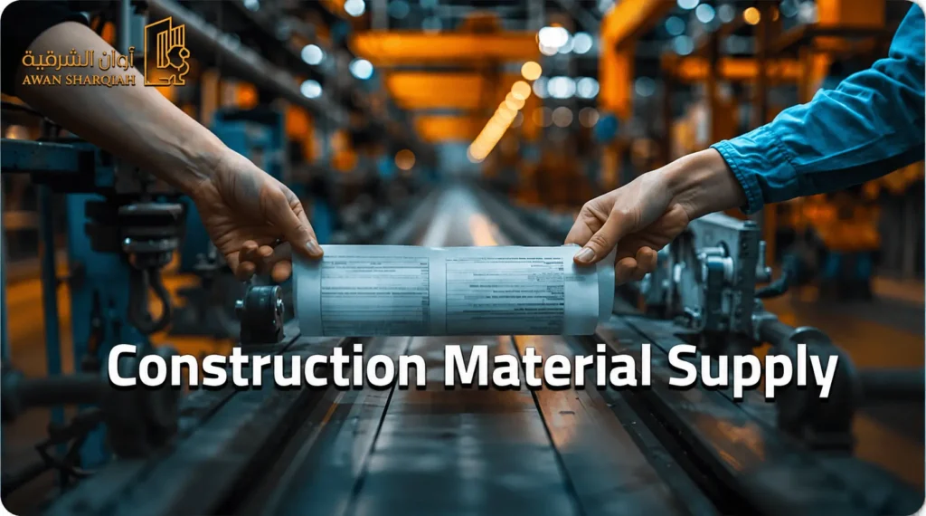 Construction Material Supply in Dammam for skeleton frame projects  1024x570