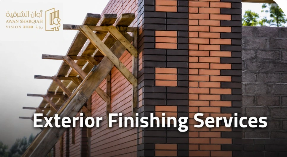 Professional exterior finishing services in Dammam