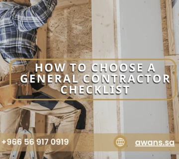 How to Find a Reliable General Contractor Awan Sharqiah 0569170919