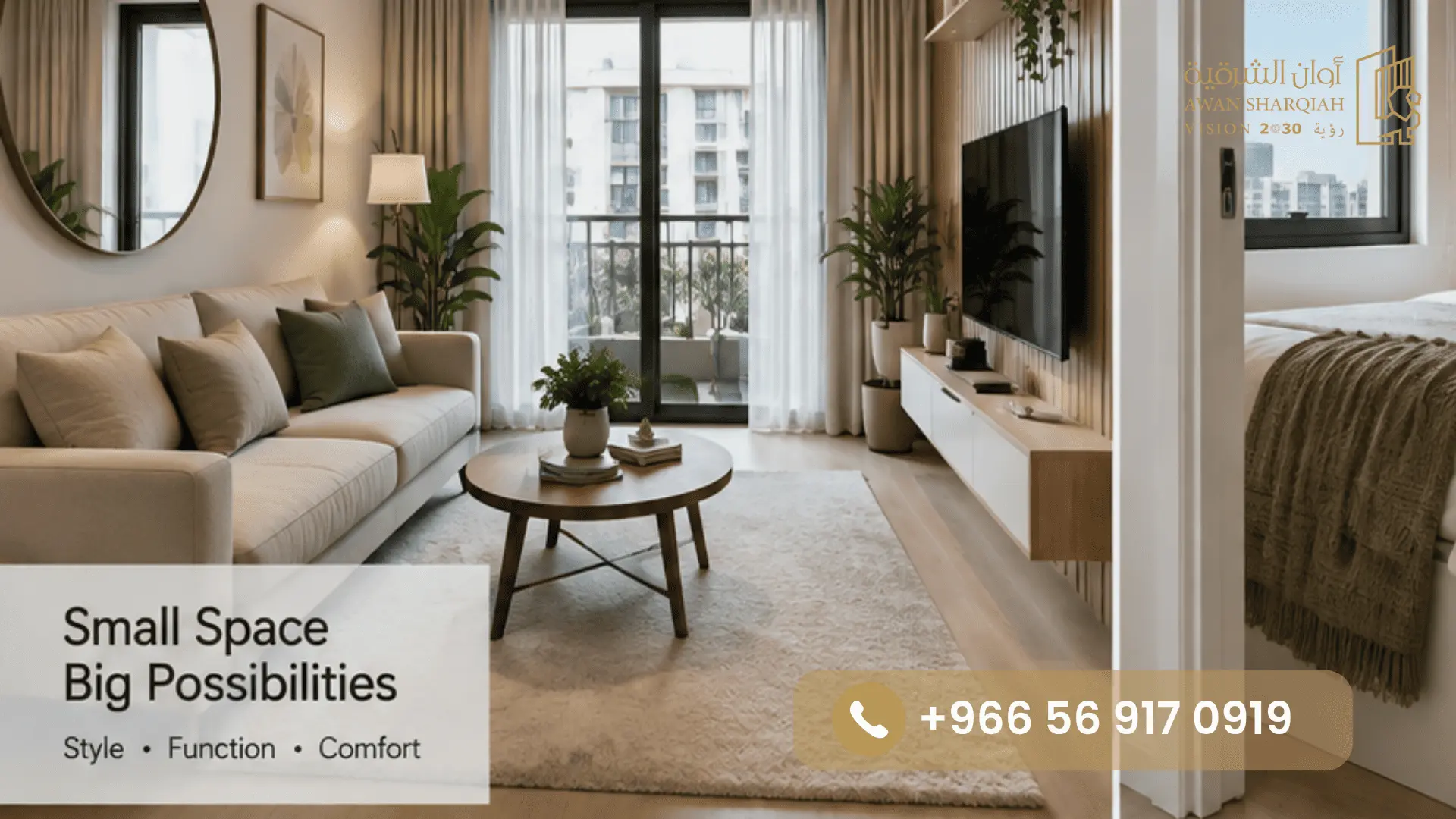Interior Decor Ideas for Small Spaces That Look Bigger interior decor ideas for small spaces with a modern small living room design and smart furniture arrangement